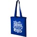 Madras Baumwoll Tragetasche, royalblau