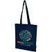 Madras Blend 140 g/m² Tragetasche aus GRS-recycelter Baumwolle 7L, navy