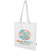 Madras Blend 140 g/m² Tragetasche aus GRS-recycelter Baumwolle 7L, weiss