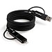 MagCable 4in1 premium magnet , Schwarz