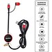 MagCable 5in1 LED long NFC, Rot