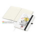 Geiger-Notes Match-Book Creme Bestseller Notizbuch A4 Natura, inkl. Druck, schwarz
