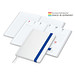 Geiger-Notes Match-Hybrid A5 Bestseller, gloss, inkl. Digitaldruck, Band mittelblau
