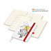 Geiger-Notes Match-Hybrid Creme Bestseller Notizbuch, Natura, inkl. Druck, rot