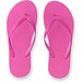 MAUPITI S / M. Bequeme Flip-Flops mit PE-Sohle und PVC-Riemen, Rosa