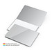Geiger-Notes Memo-Card Haftnotiz White Bestseller, inkl. Druck auf Umschlag, Softcover matt