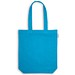 MERIDA. Tragetasche (220 g/ m²) aus Baumwolle (50%), recycelter Baumwolle (30%) und polyester (20% rPET), Hellblau