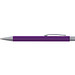 LANCE® Softtouch Metallkugelschreiber Abu-Dhabi, Beschläge silber matt, blaue Mine, violett