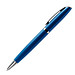 Recycled Metall-Kugelschreiber Alu-Spin, blau-metallic