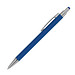 Metall-Druckkugelschreiber mit Touchfunktion, blaue Mine, blau