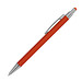 Metall-Druckkugelschreiber mit Touchfunktion, blaue Mine, orange