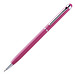 Metall-Drehkugelschreiber New Orleans, blaue Mine, pink
