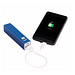 Metall-Ladegerät Powerbank, 2.200 mAh, blau