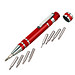 Metall-Tool, Bit-Set Rot/Metallic