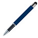 uma® Metall-Rollerball Straight, schwarze Mine, dunkelblau