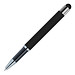 uma® Metall-Rollerball Straight, schwarze Mine, schwarz