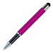 uma® Metall-Rollerball Straight, schwarze Mine, pink