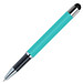 uma® Metall-Rollerball Straight, schwarze Mine, petrol