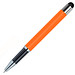 uma® Metall-Rollerball Straight, schwarze Mine, orange