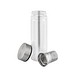 Metmaxx® Glasflasche Gourmet2Go, silber