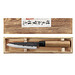 METMAXX® GourmetMesser Shokutsu, silber/braun