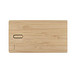 METMAXX® Powerbank SolarBankProBamboo, 5.000 mAh