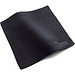 Polyclean Microfaser-Prägetuch, 30x30 cm in Faltschachtel, All-Inclusive-Paket, schwarz