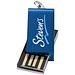 Mini Rotate USB-Stick, blau, 64GB