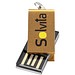 Mini Rotate USB-Stick, gold, 4GB