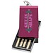 Mini Rotate USB-Stick, rot, 4GB