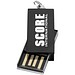 Mini Rotate USB-Stick, schwarz, 4GB