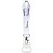 Mini Sublimation Schlüsselband, weiss, 20mm
