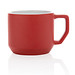 Keramiktasse Calla, 350 ml, rot