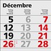 Geiger-Notes Monatskalender Primus 3 Post A Bestseller, inkl. Druck, hellgrau