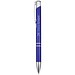 Moneta Druckkugelschreiber aus Aluminium (blaue Mine), royalblau