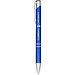 Moneta Druckkugelschreiber aus eloxiertem Aluminium, schwarze Mine, blau