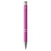 Moneta Kugelschreiber aus recyceltem Aluminium, magenta