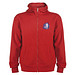 Montblanc Kapuzensweatjacke Unisex, rot, 3XL