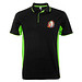 Montmelo Sport Poloshirt Unisex, schwarz / limone, L