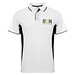 Montmelo Sport Poloshirt Unisex, weiß / schwarz, 2XL