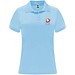 Monzha Sport Poloshirt für Damen, himmelblau, 2XL