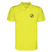 Monzha Sport Poloshirt für Herren, Fluor Yellow, M