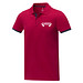 Morgan Polo für Herren, zweifarbig, rot, S