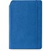 MORIAH. A5 Notizbuch aus PU mit linierten Blättern, Blau