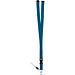 MURRAY. Lanyard aus Polyester (20 mm) mit einem Schlüsselband, Blau