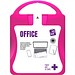 MyKit Erste Hilfe fürs Büro, magenta