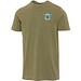 Nanaimo Kurzärmeliges T-Shirt für Herren im Washed Look, 160 g/m2, waldgrün, S