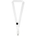 Neve Sublimation Lanyard für mit Loop, schwarz, 25mm