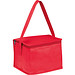 Non-Woven Kühltasche für 6 Dosen, rot