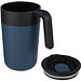 Nordia 400 ml doppelwandiger Becher aus Recyclingmaterial, dunkelblau
